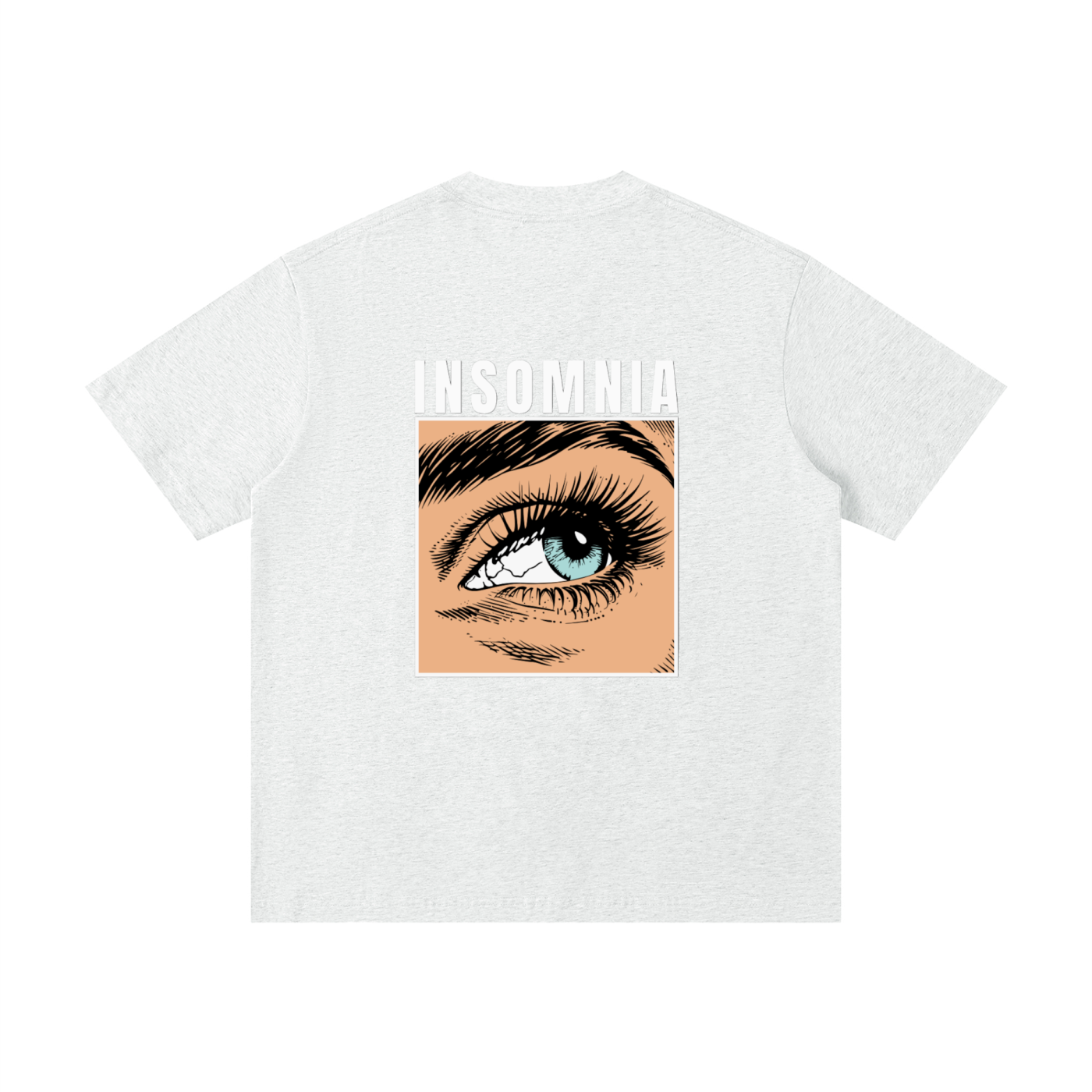 ADZ Insomna Unisex Loose Drop Shoulder T-Shirt