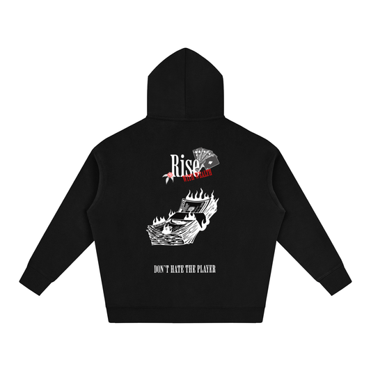 ADZ Risk Rise Oversize Fleeced Hoodie