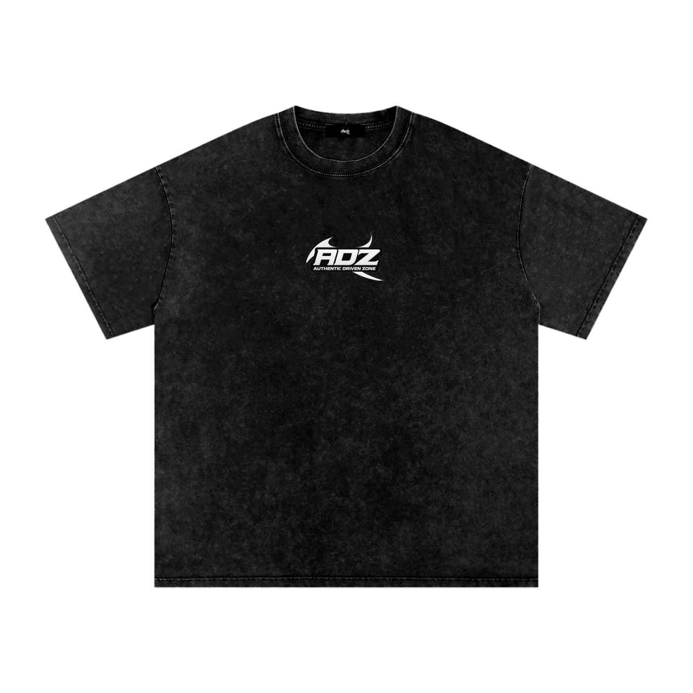 ADZ Lightning Snow Washed Oversized Cotton T-Shirt