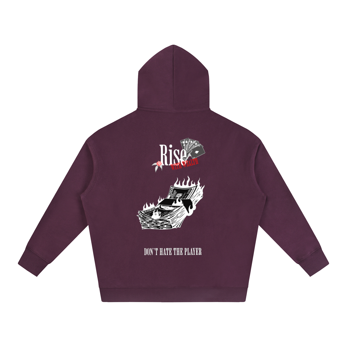 ADZ Risk Rise Oversize Fleeced Hoodie