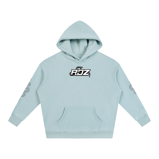 ADZ Snake Code Oversize Fleeced Hoodie (pocket)
