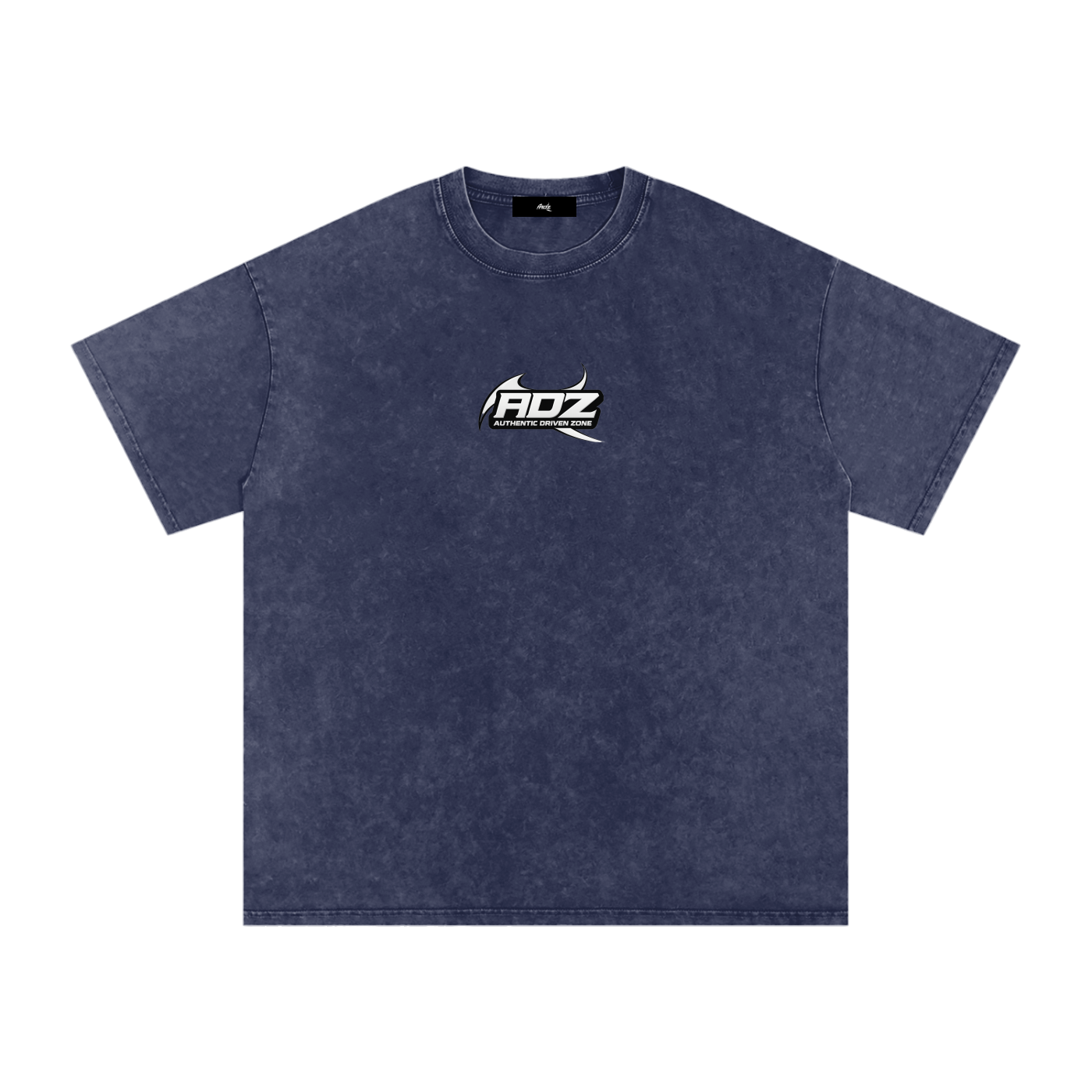 ADZ Lightning Snow Washed Oversized Cotton T-Shirt