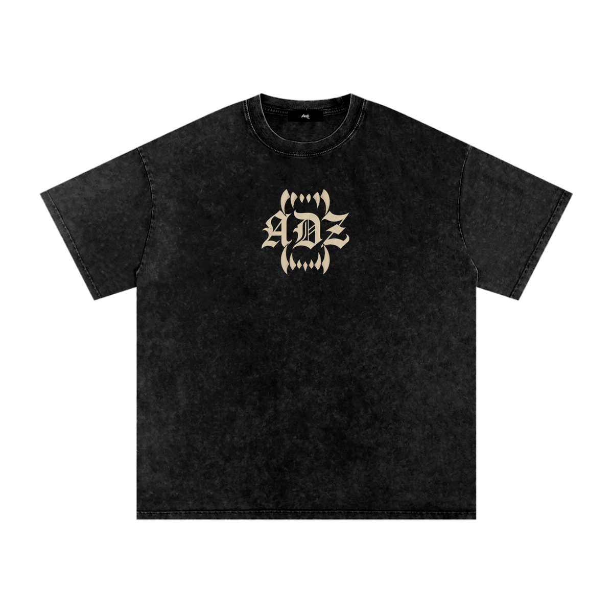 ADZ Off The Leash Snow Washed Oversized Cotton T-Shirt